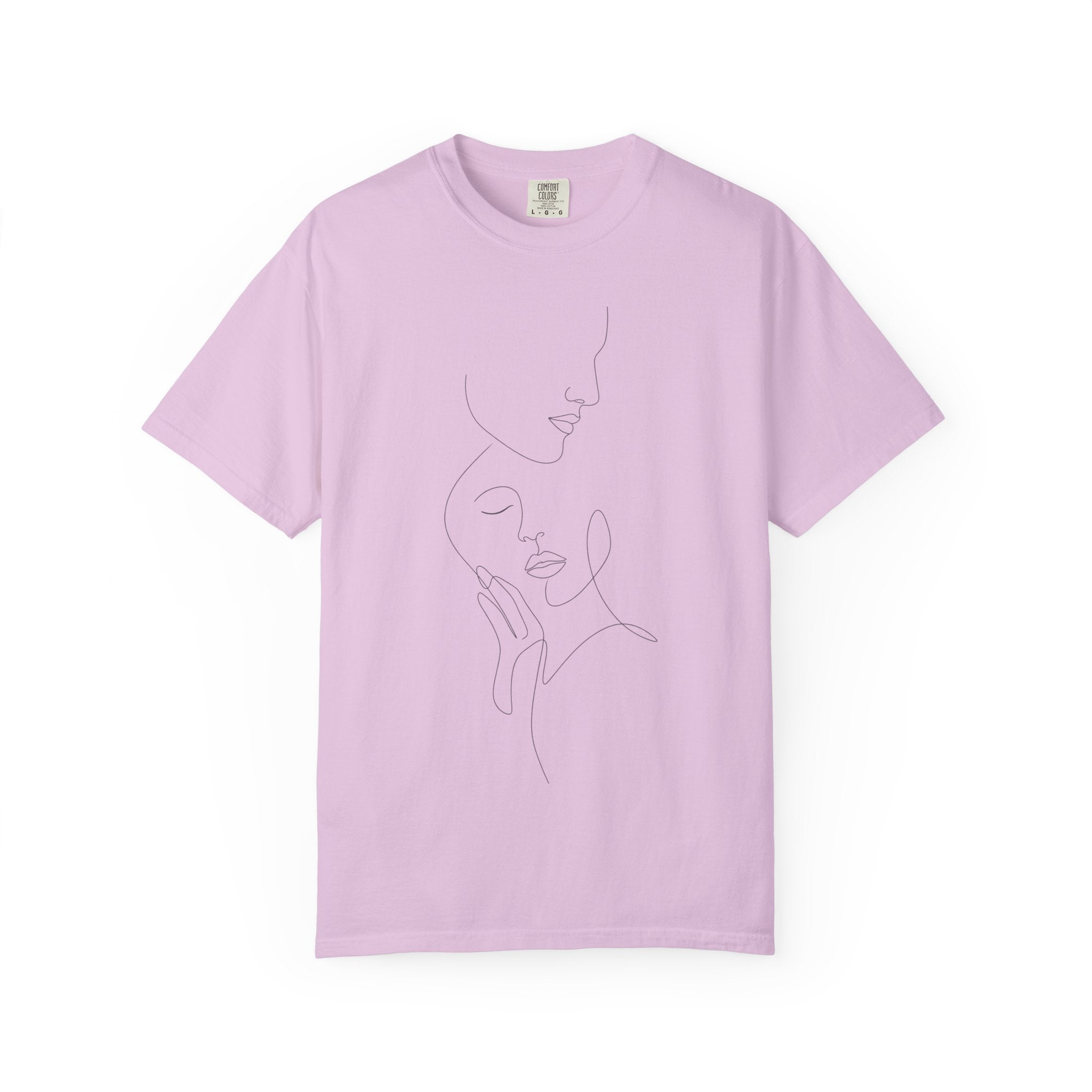 Minimalist Faces - LineArt - Graphic Tee