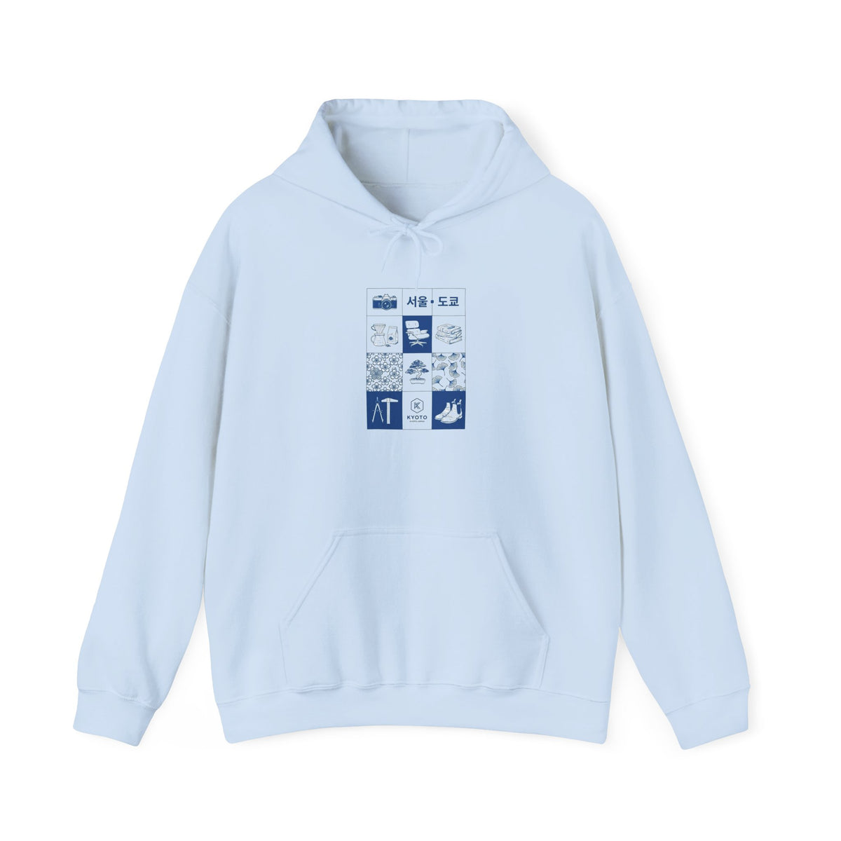Icons Grid  - BasicPrint - Hoodie