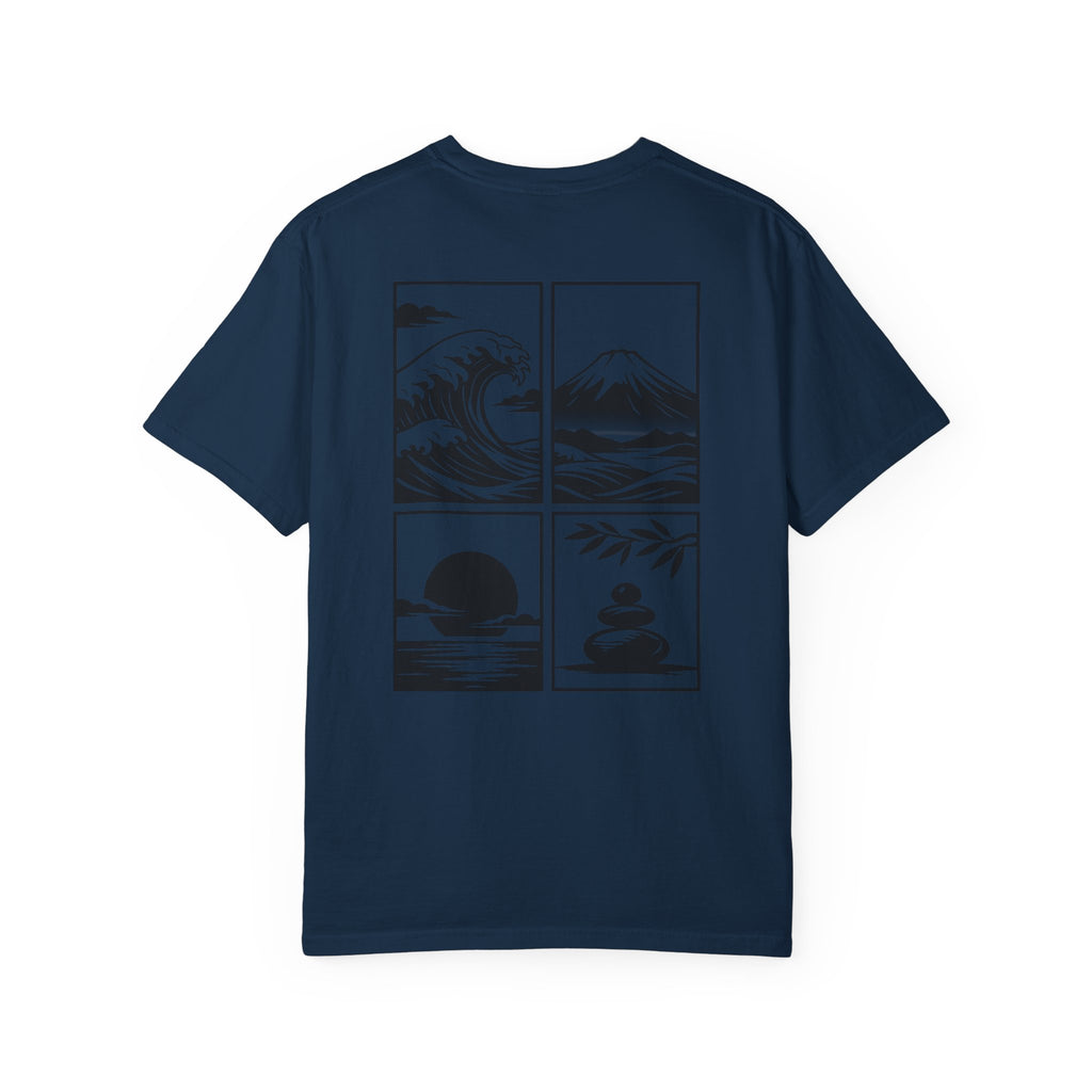 Zen Landscape - BasicPrint - Graphic Tee