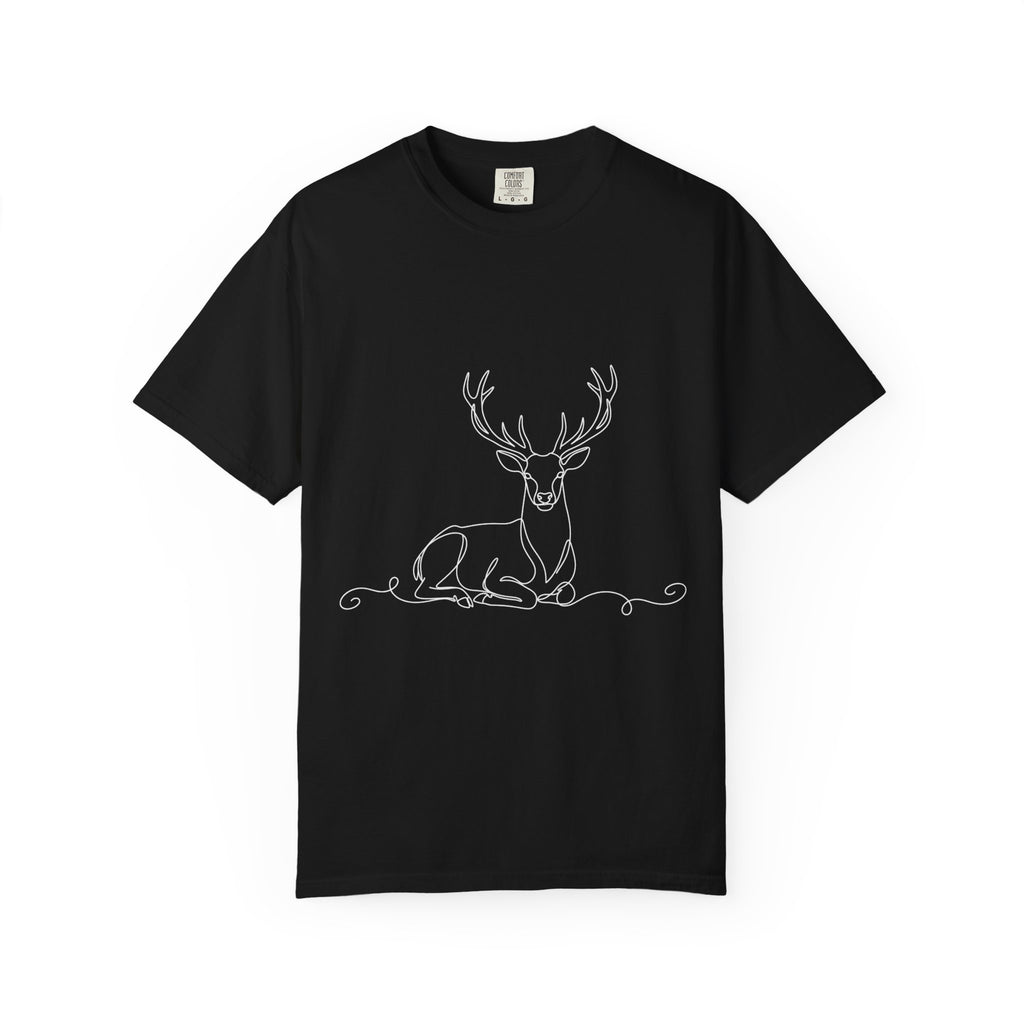 Deer - LineArt - Graphic Tee