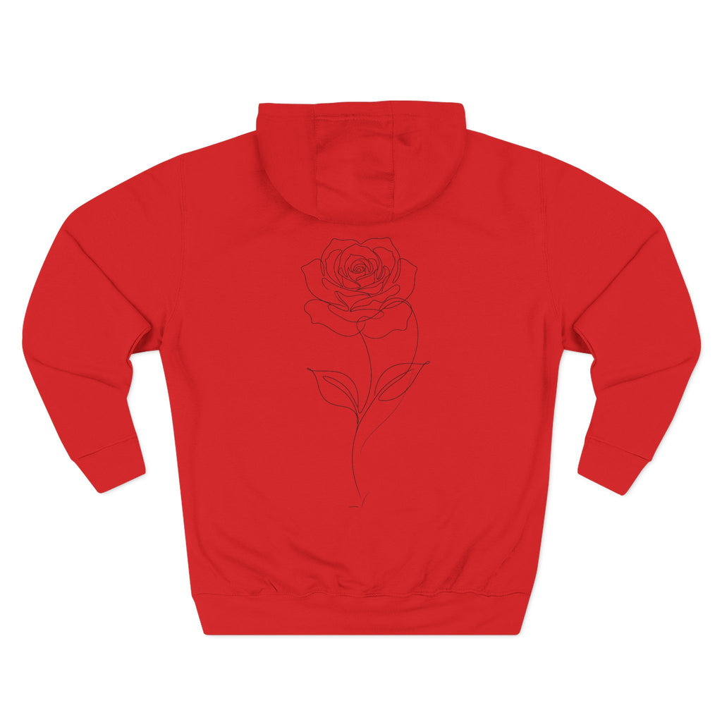 Rose - LineArt - Hoodie