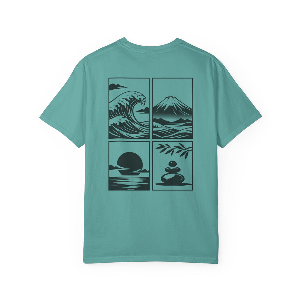 Zen Landscape - BasicPrint - Graphic Tee