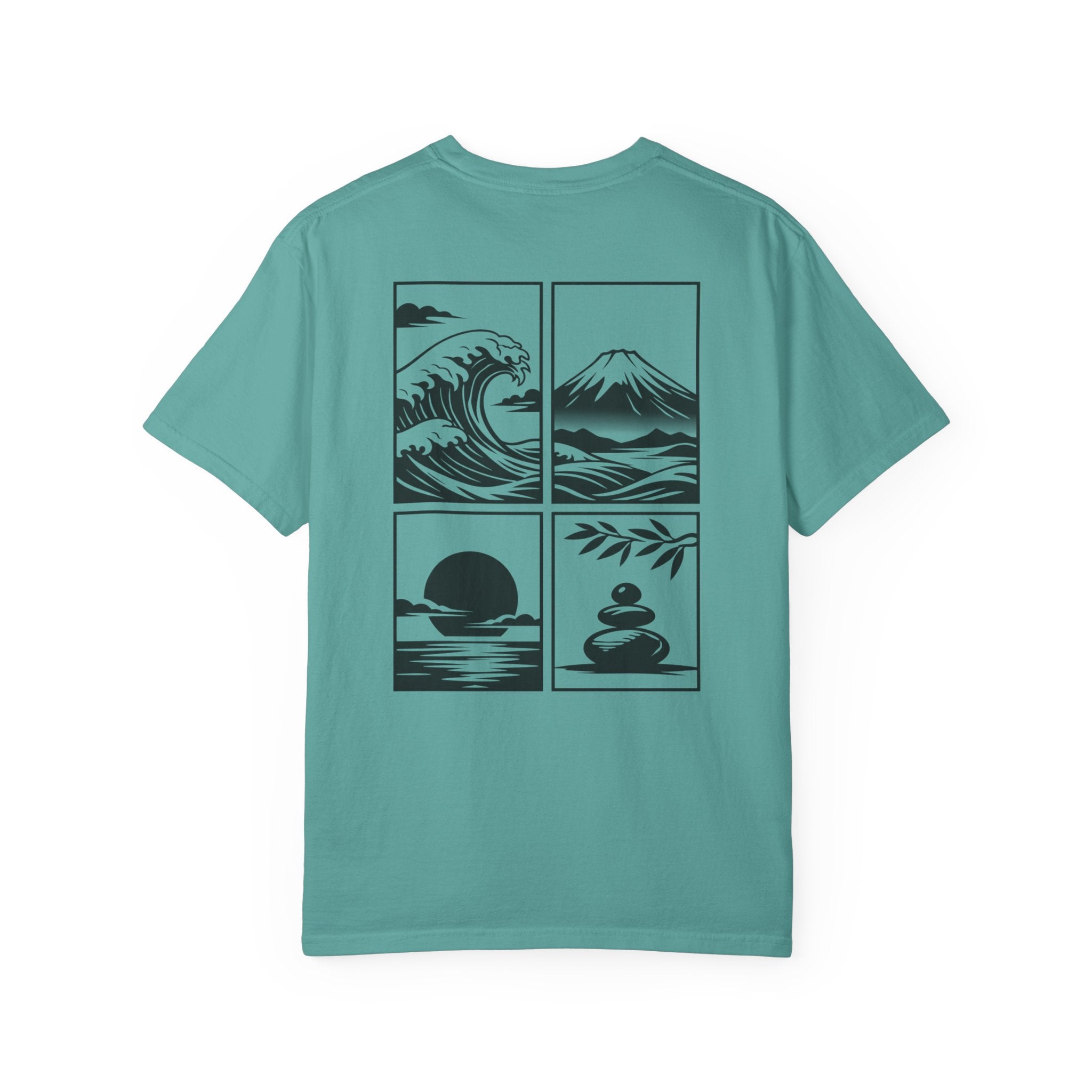 Zen Landscape - BasicPrint - Graphic Tee