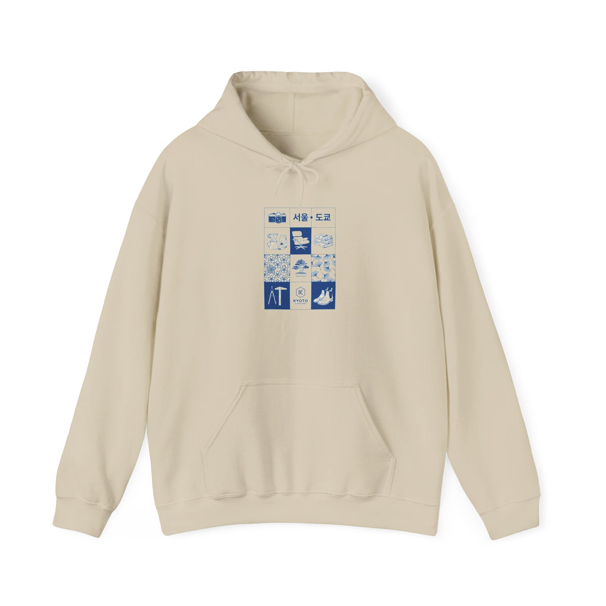 Icons Grid  - BasicPrint - Hoodie