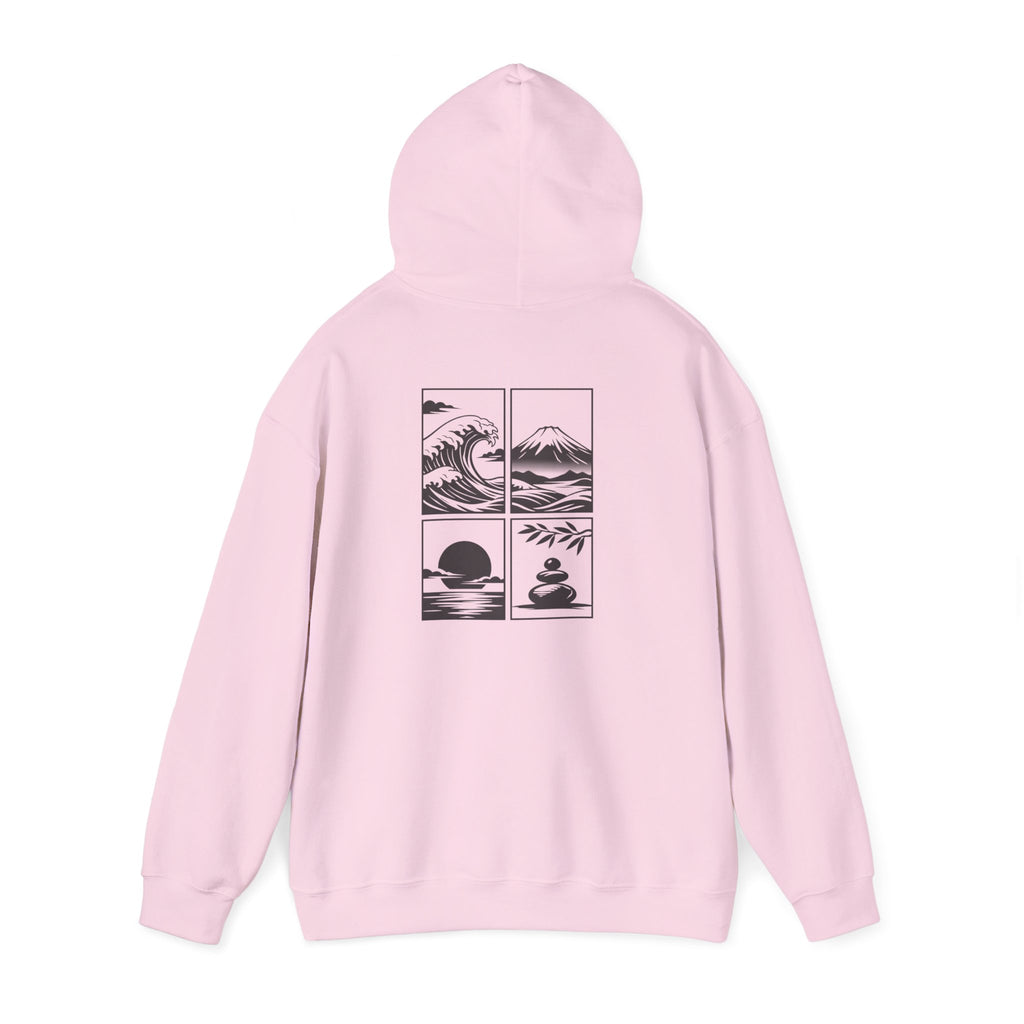 Zen Landscape - BasicPrint - Hoodie