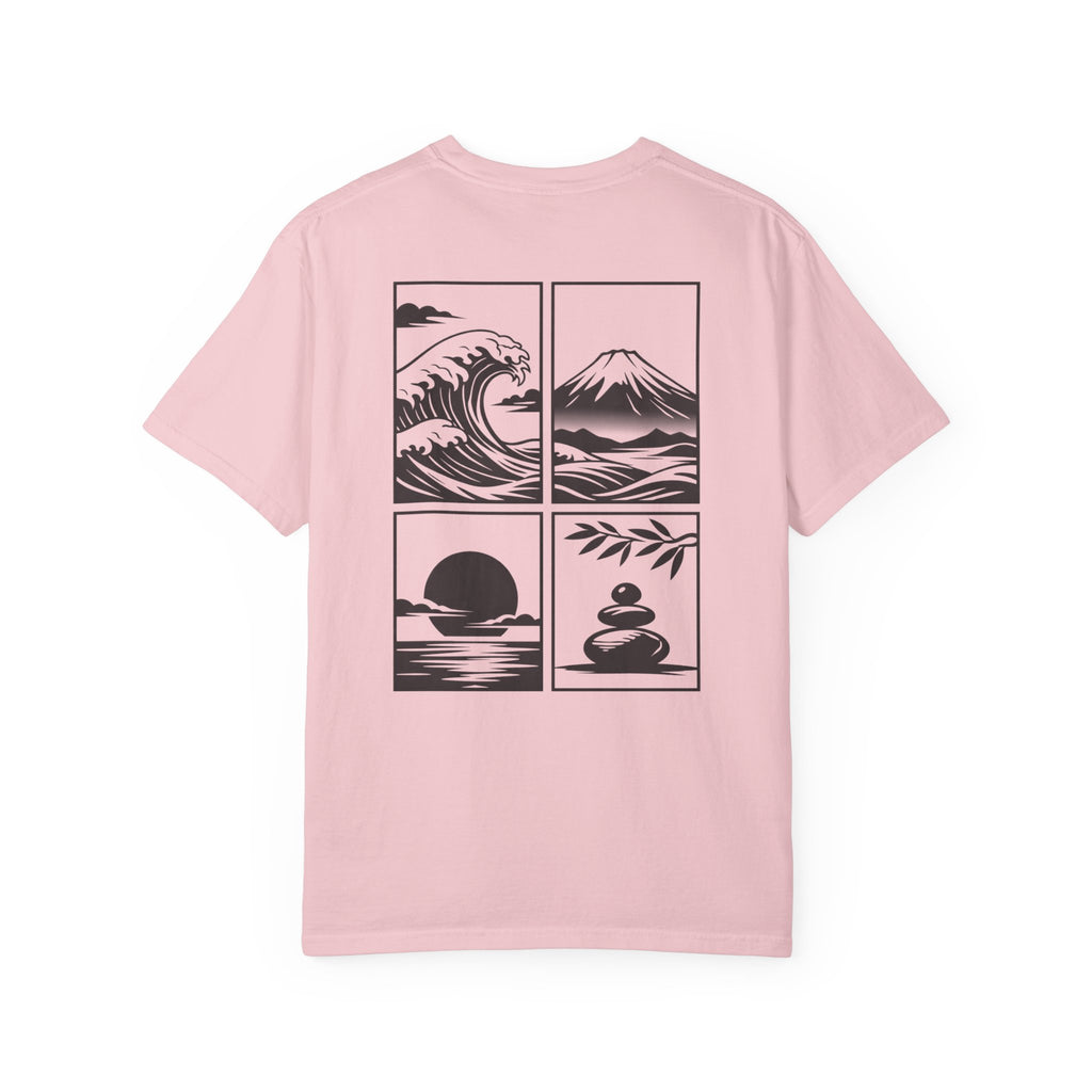 Zen Landscape - BasicPrint - Graphic Tee