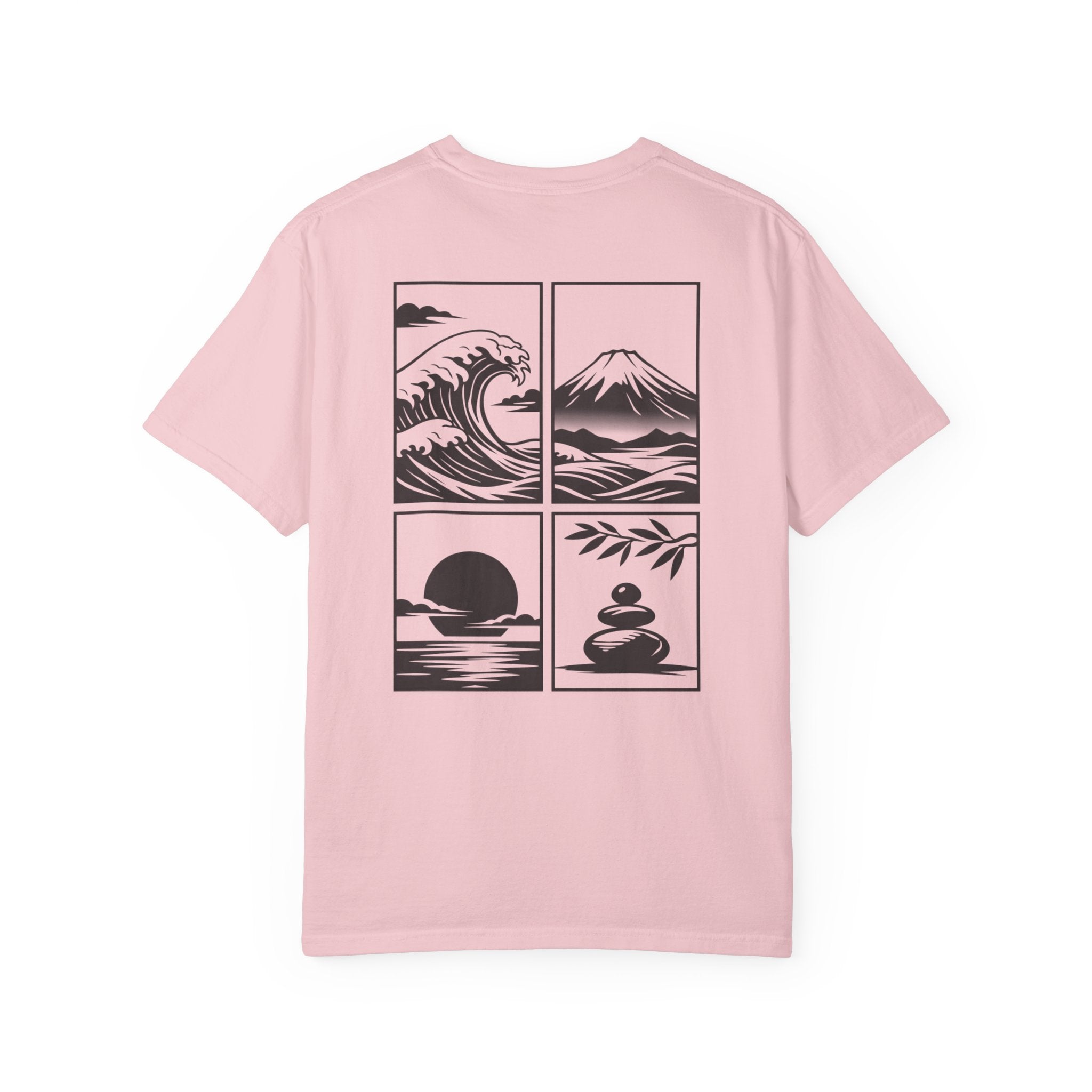 Zen Landscape - BasicPrint - Graphic Tee