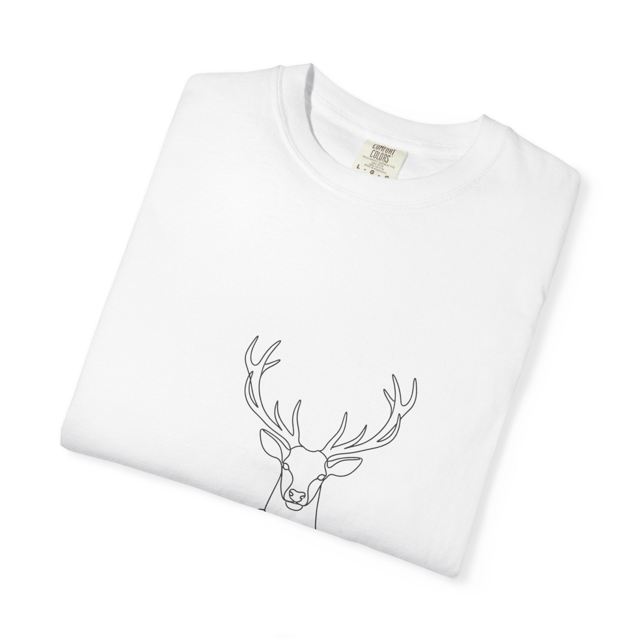 Deer - LineArt - Graphic Tee