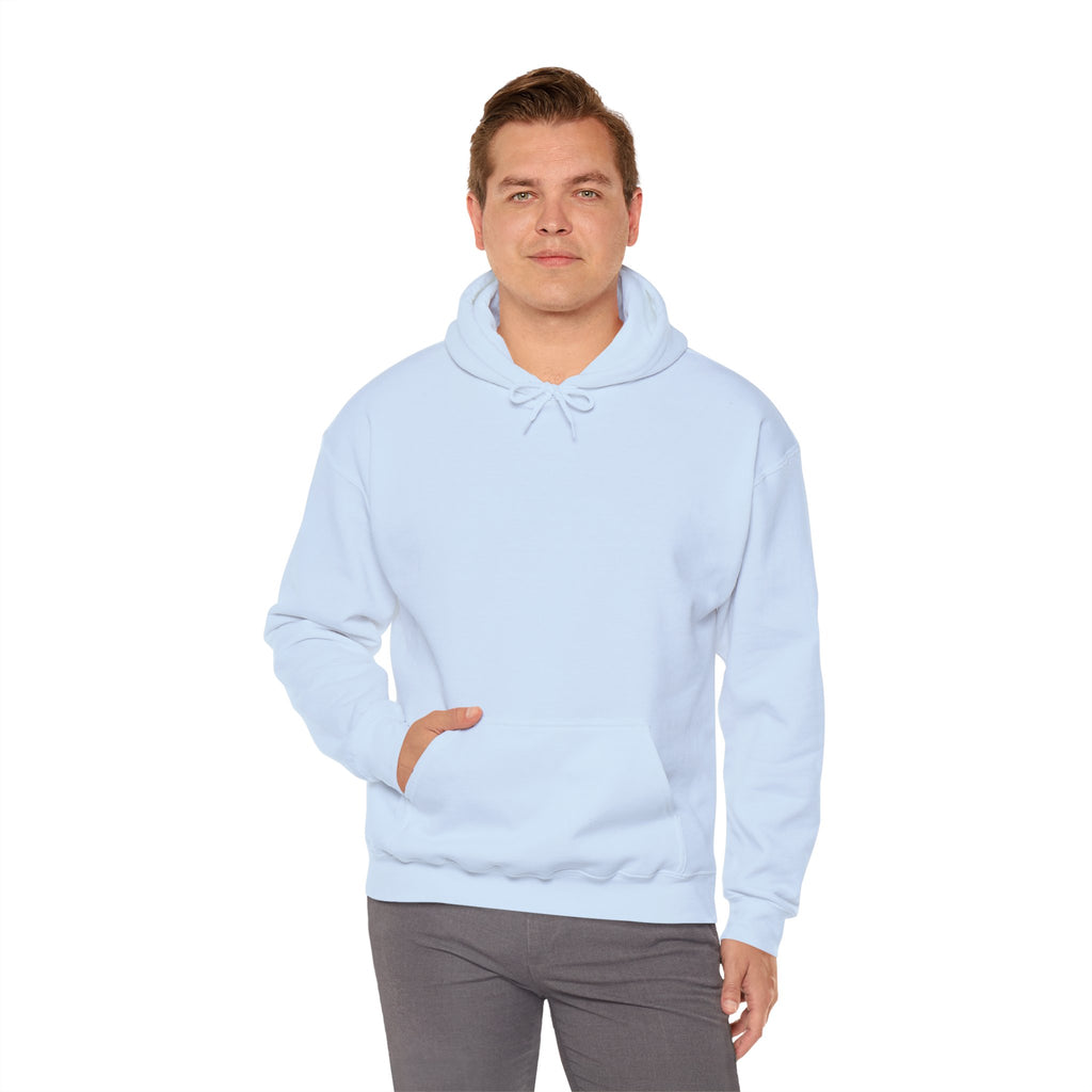 Simple Wear Hoodie — Minimal Bubble Text Graphic Hooded Sweatshirt