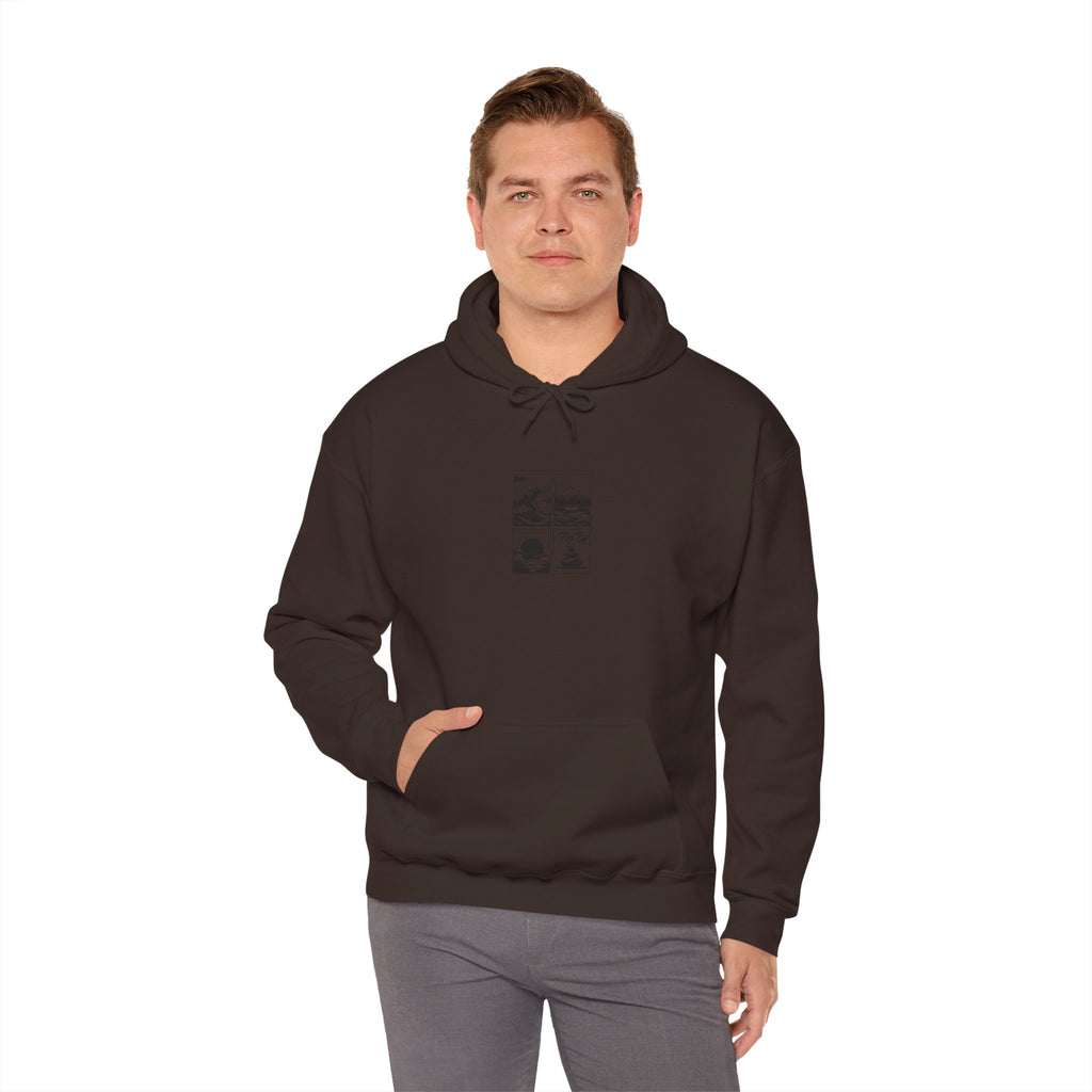 Zen Landscape - BasicPrint - Hoodie