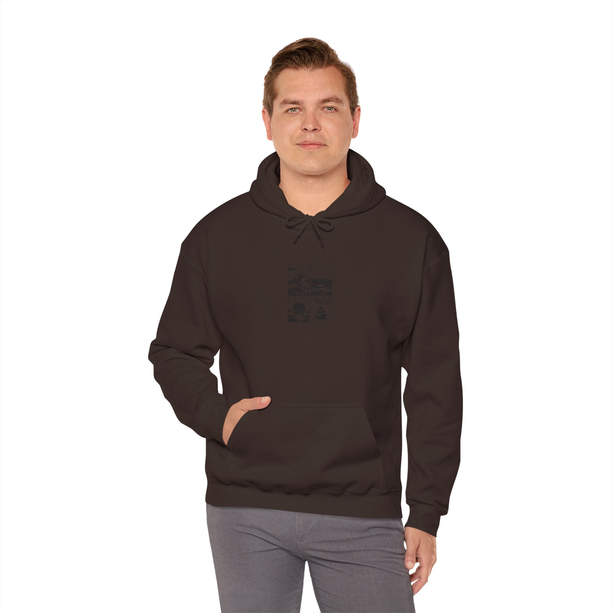 Zen Landscape - BasicPrint - Hoodie