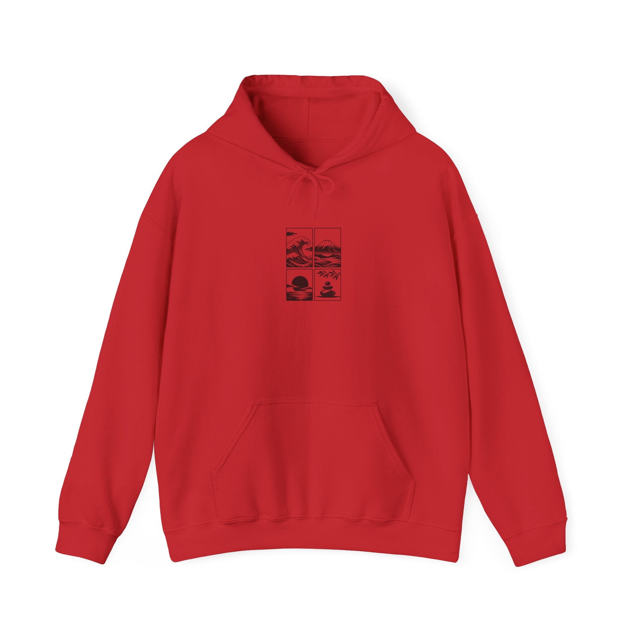 Zen Landscape - BasicPrint - Hoodie