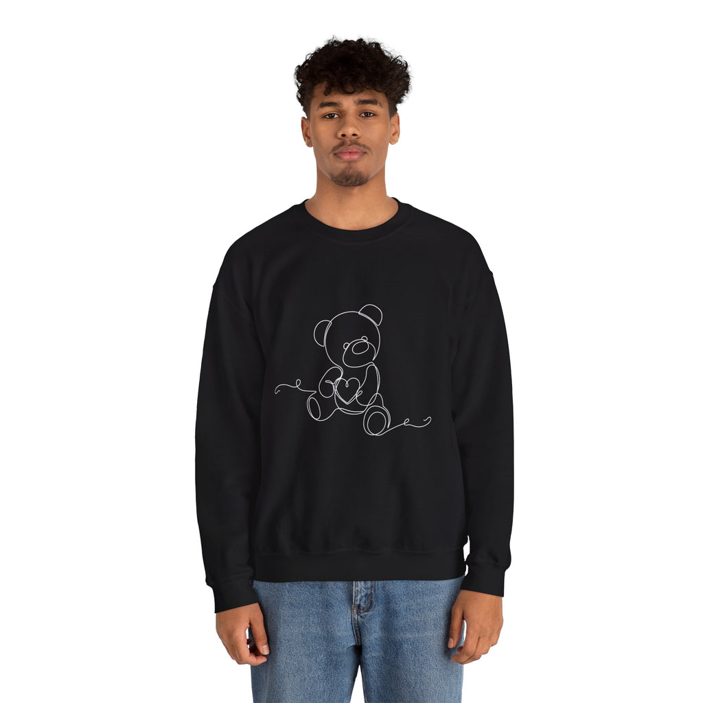 Teddy - LineArt - Crewneck Sweatshirt
