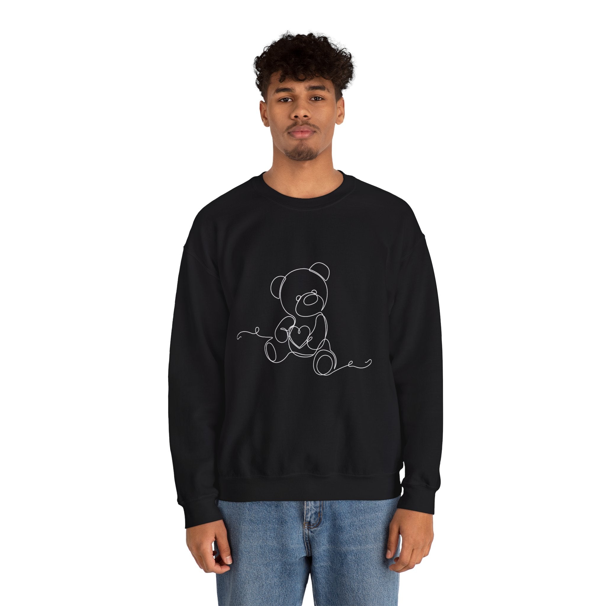 Teddy - LineArt - Crewneck Sweatshirt