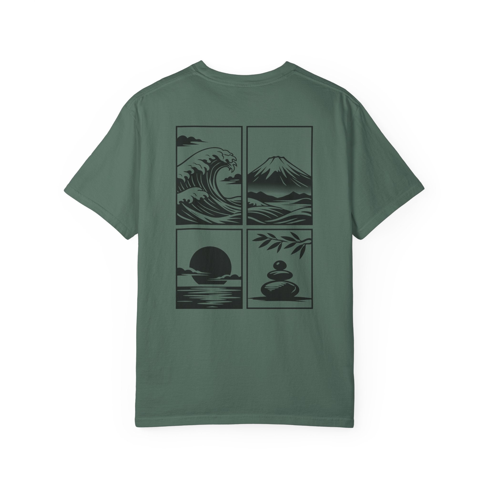Zen Landscape - BasicPrint - Graphic Tee
