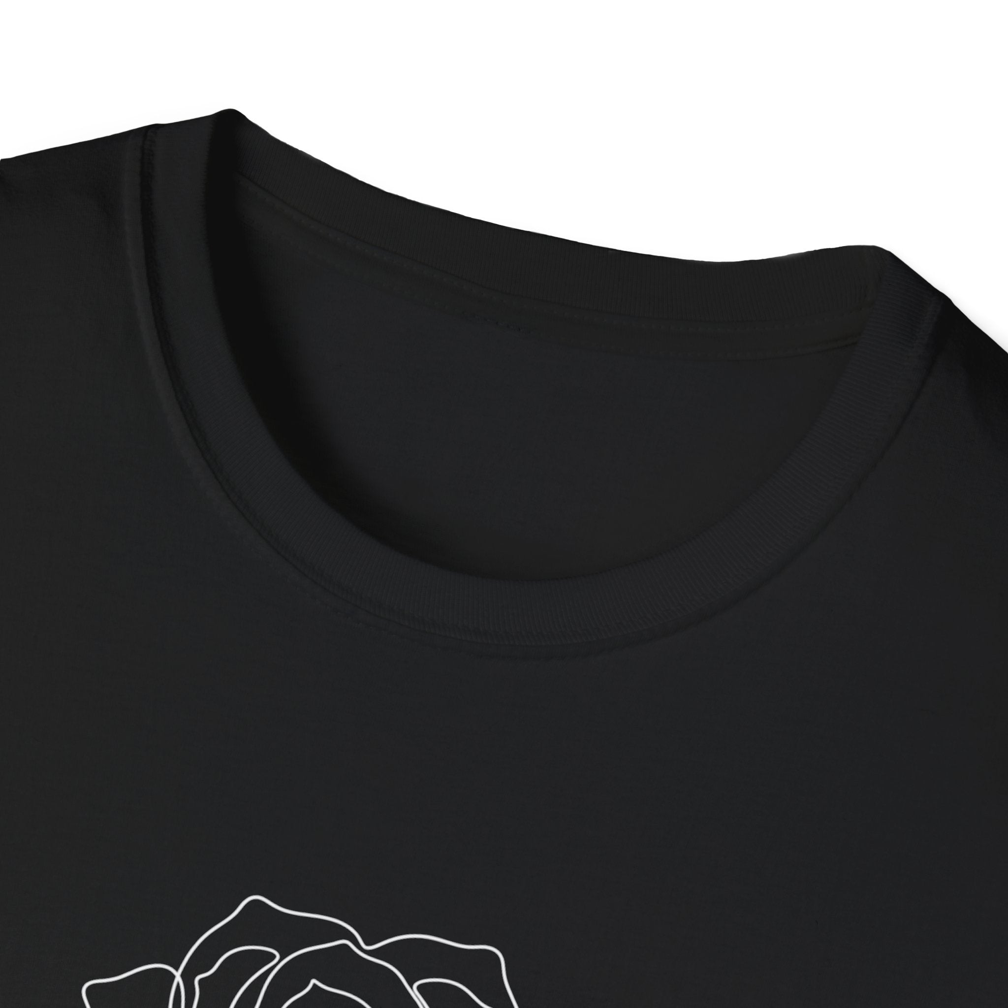Rose - LineArt - Graphic Tee
