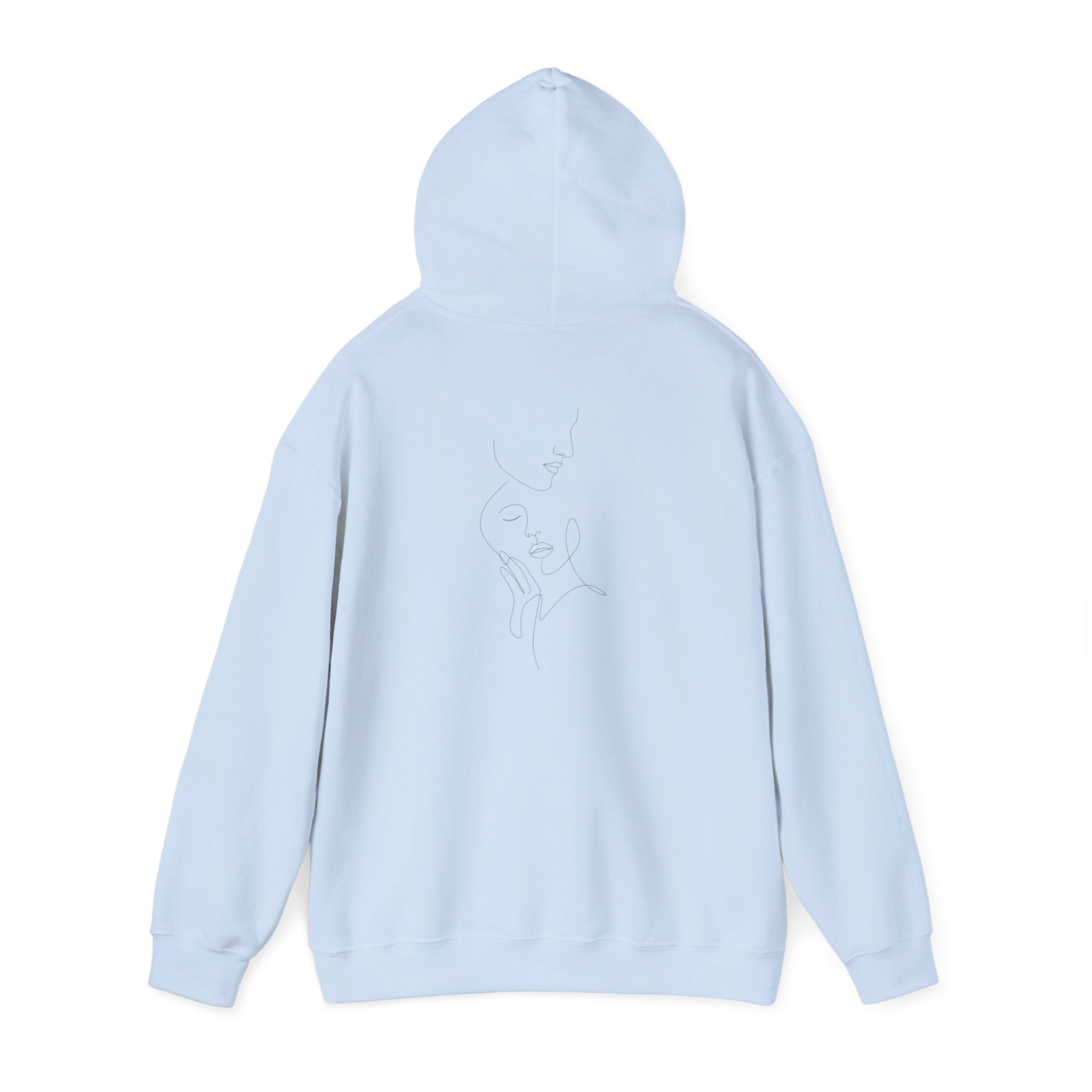 Minimalist Faces - LineArt - Hoodie