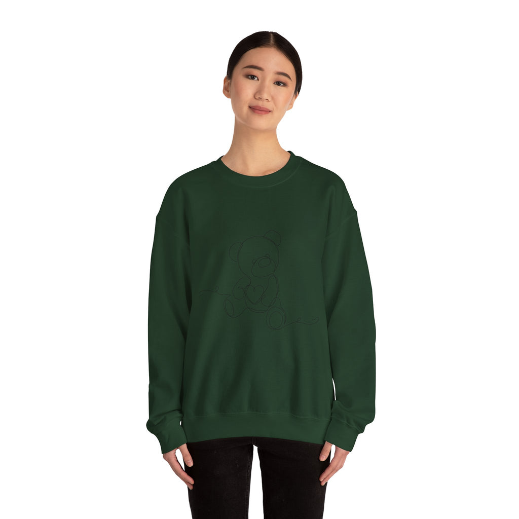 Puppy - LineArt - Crewneck Sweatshirt
