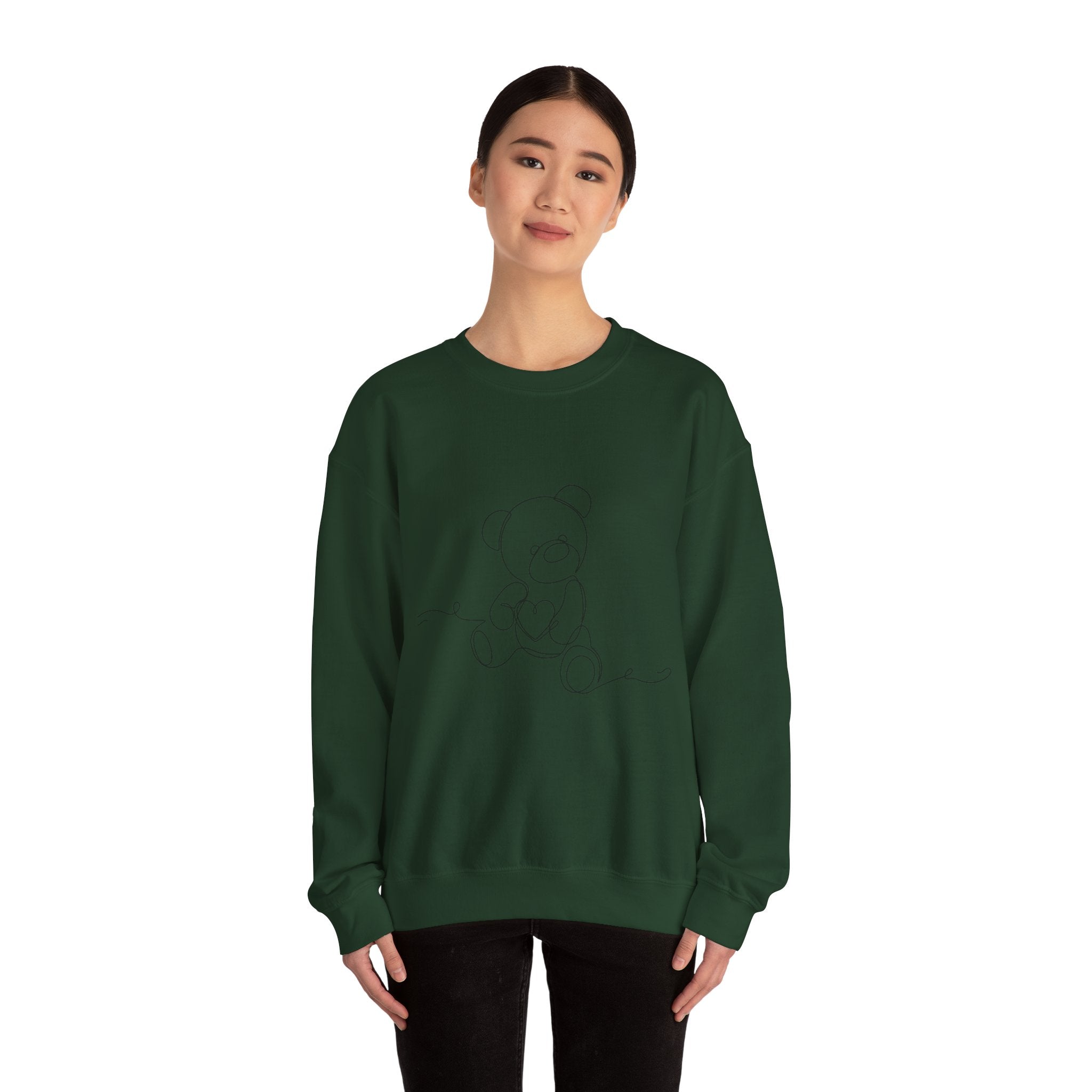 Puppy - LineArt - Crewneck Sweatshirt