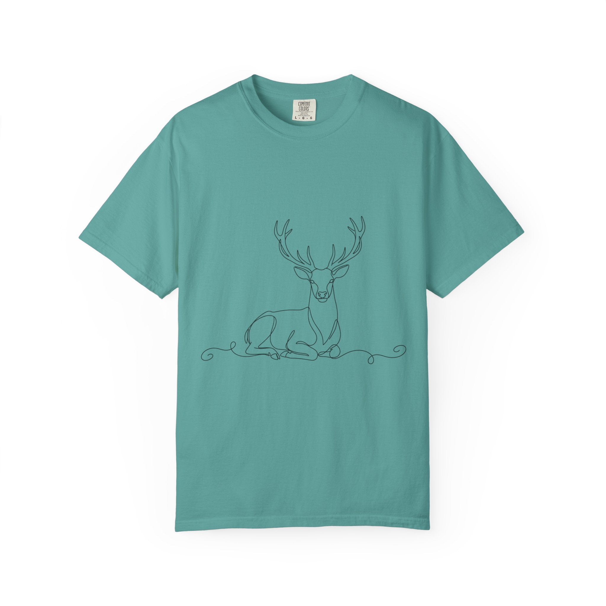 Deer - LineArt - Graphic Tee