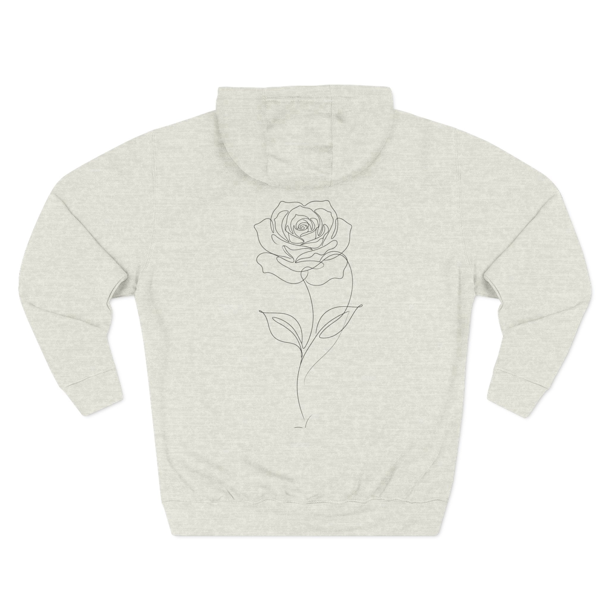 Rose - LineArt - Hoodie
