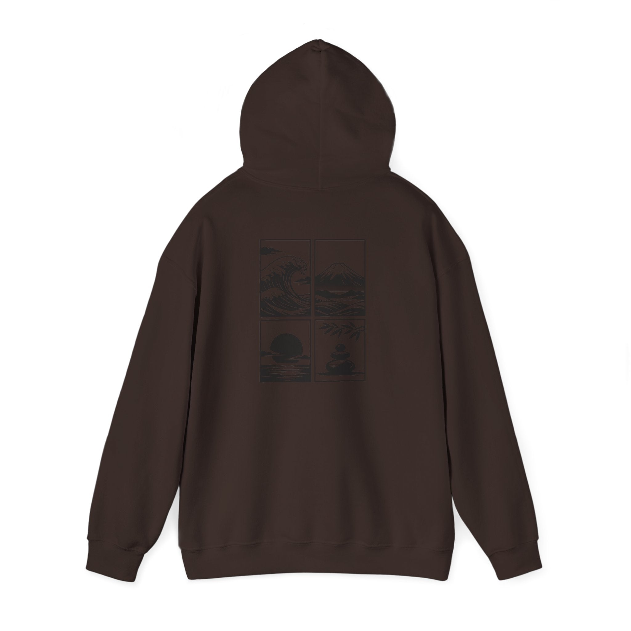 Zen Landscape - BasicPrint - Hoodie