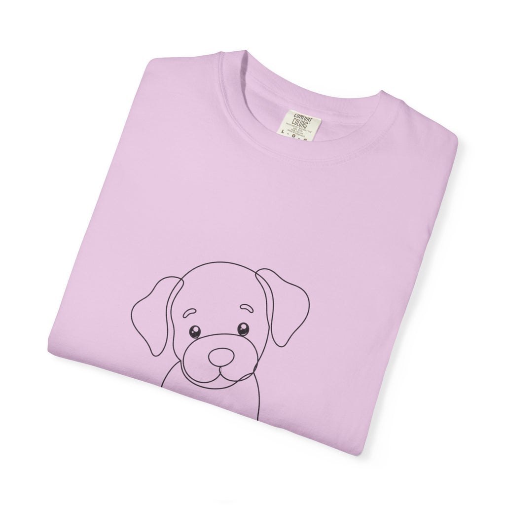 Puppy - LineArt - Graphic Tee