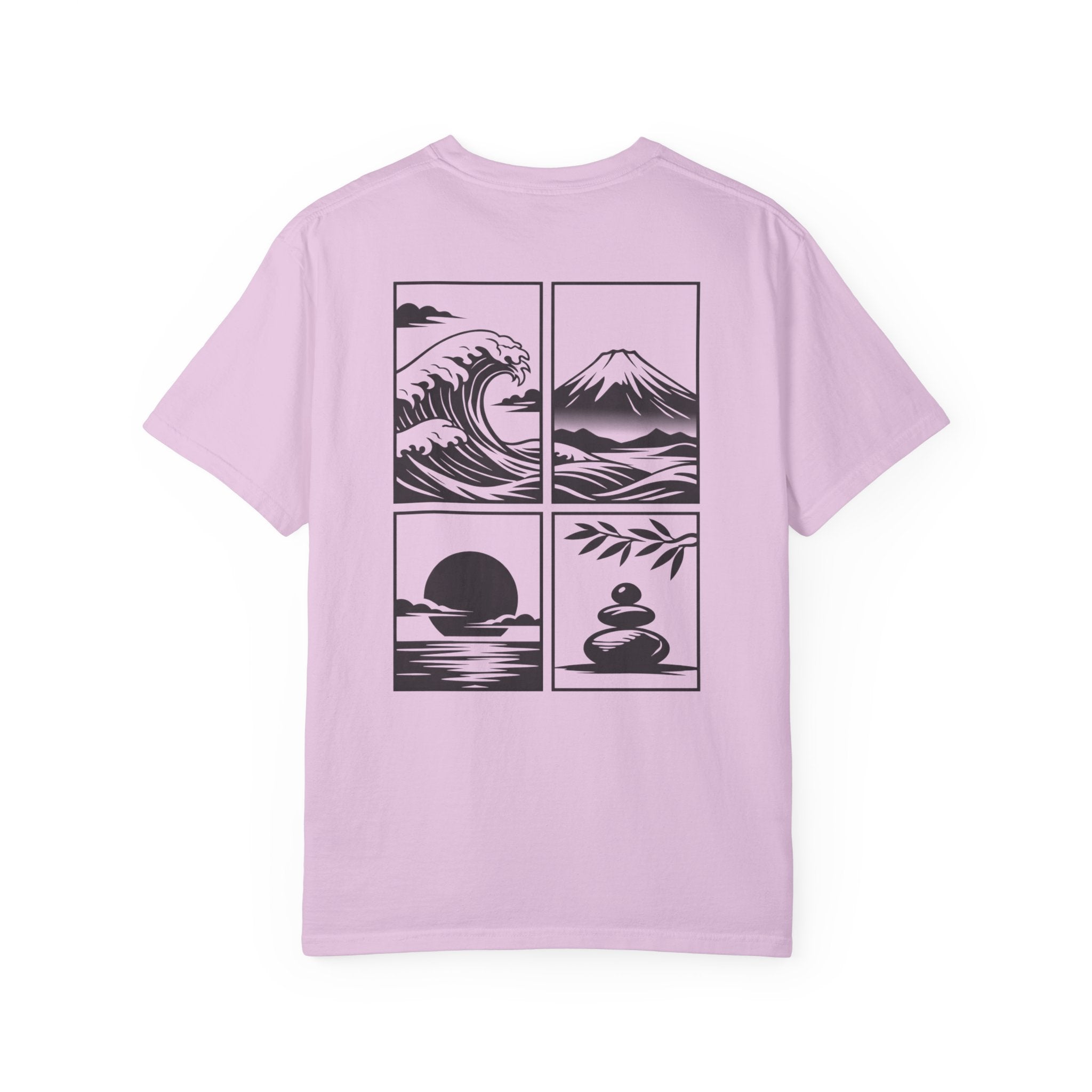 Zen Landscape - BasicPrint - Graphic Tee