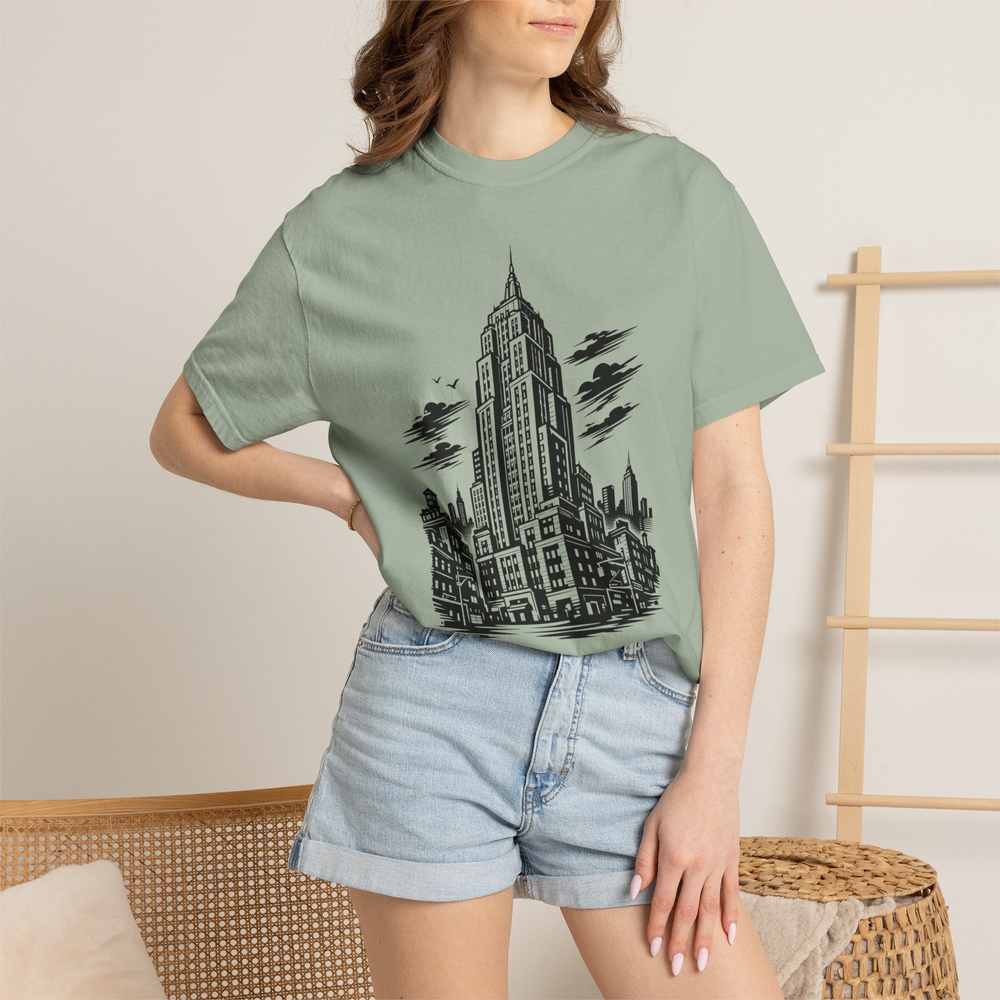 Skyline - BasicPrint - Graphic Tee