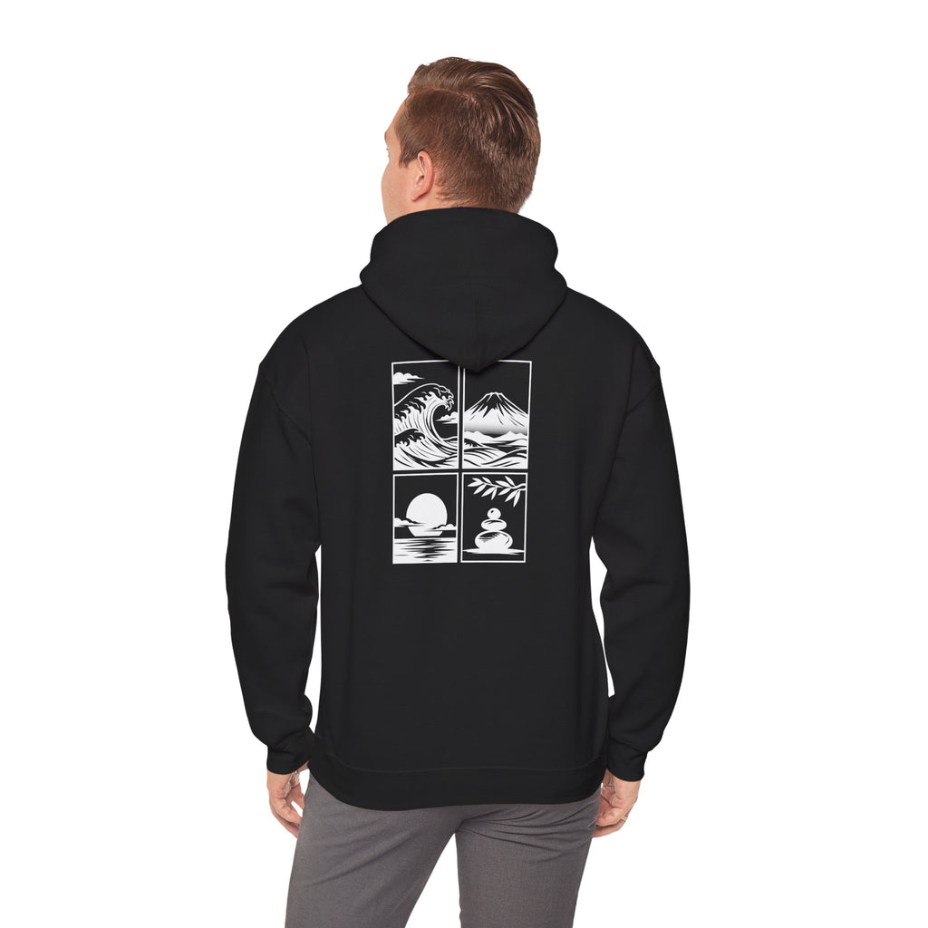 Zen Landscape - BasicPrint - Hoodie