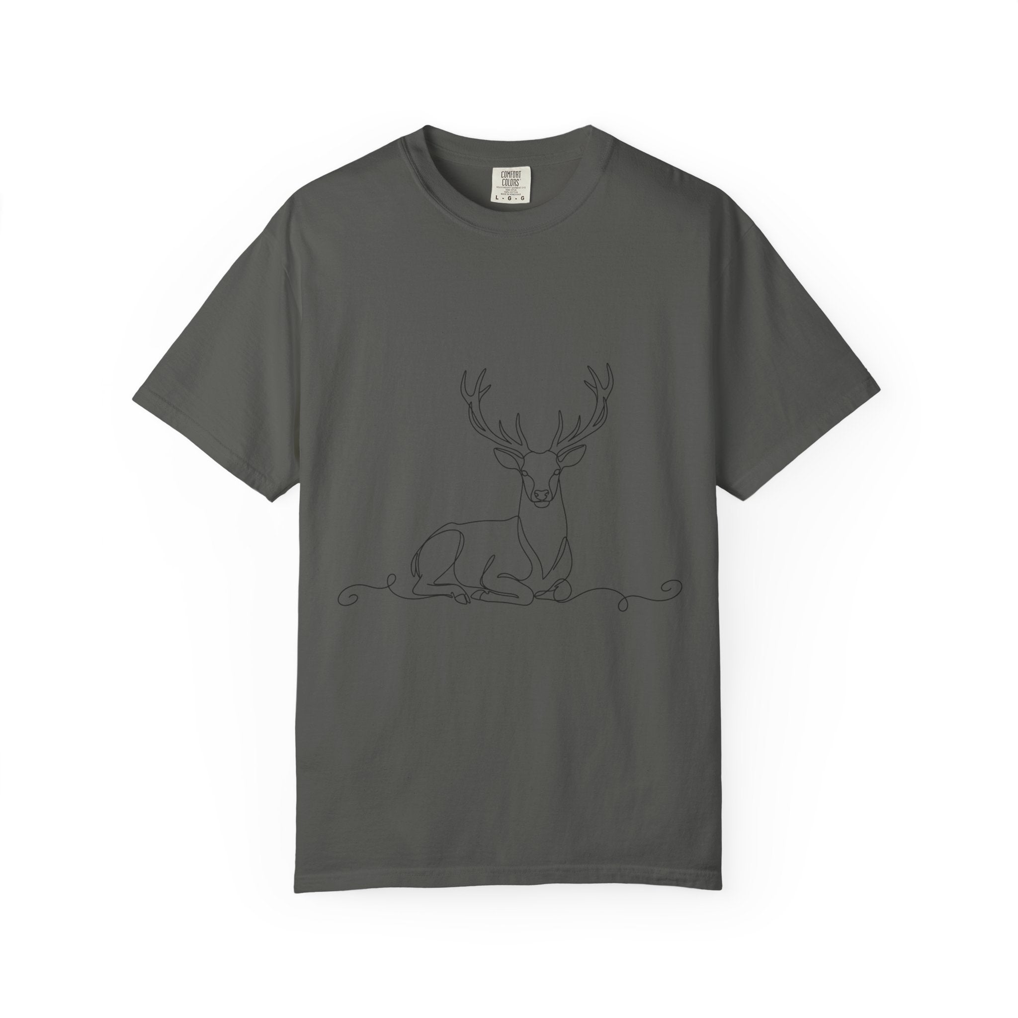 Deer - LineArt - Graphic Tee