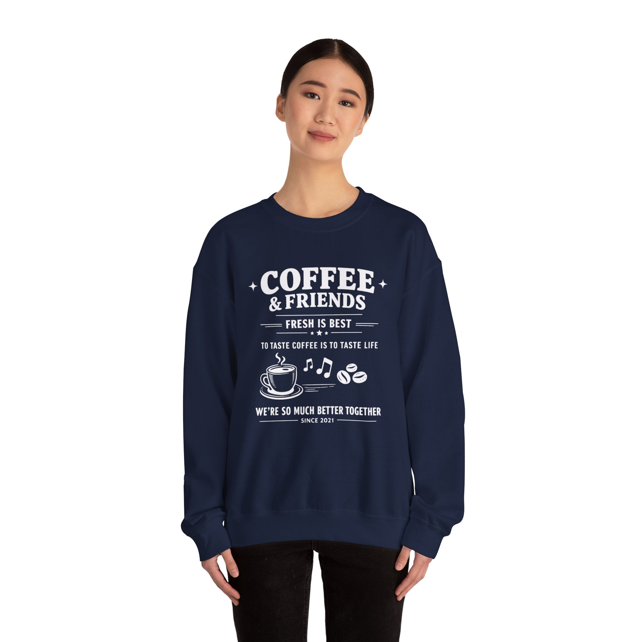 Coffee - BasicPrint - Crewneck Sweatshirt