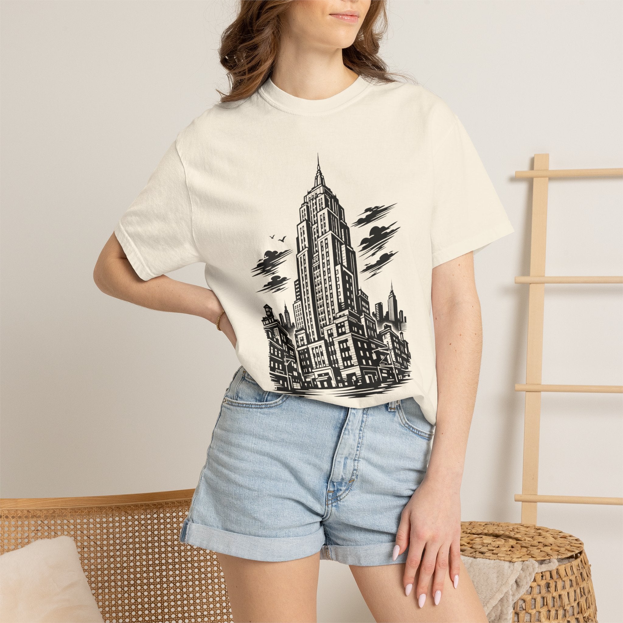 Skyline - BasicPrint - Graphic Tee