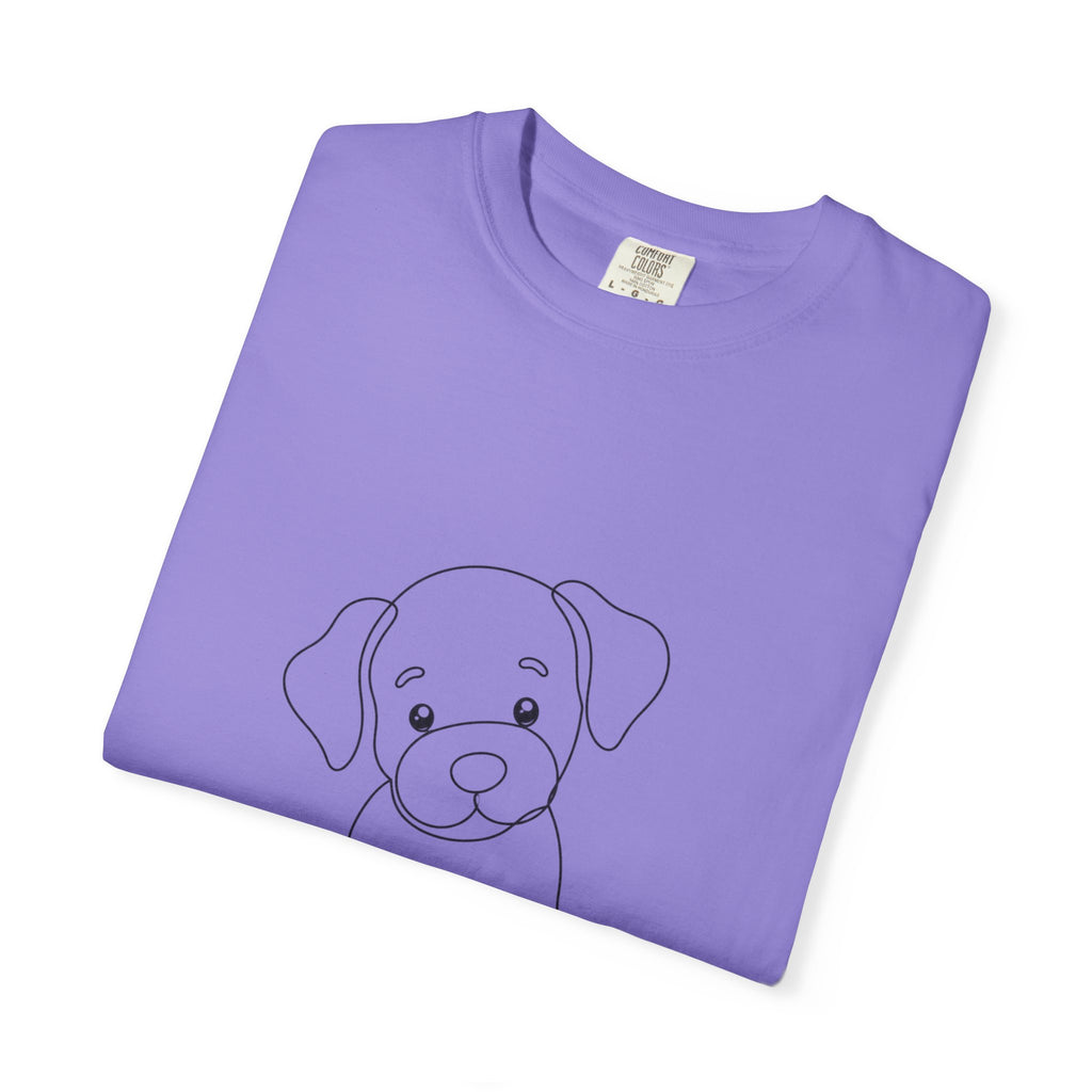 Puppy - LineArt - Graphic Tee