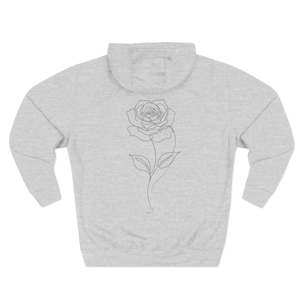 Rose - LineArt - Hoodie
