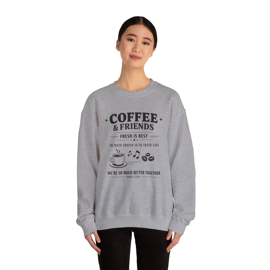 Coffee - BasicPrint - Crewneck Sweatshirt