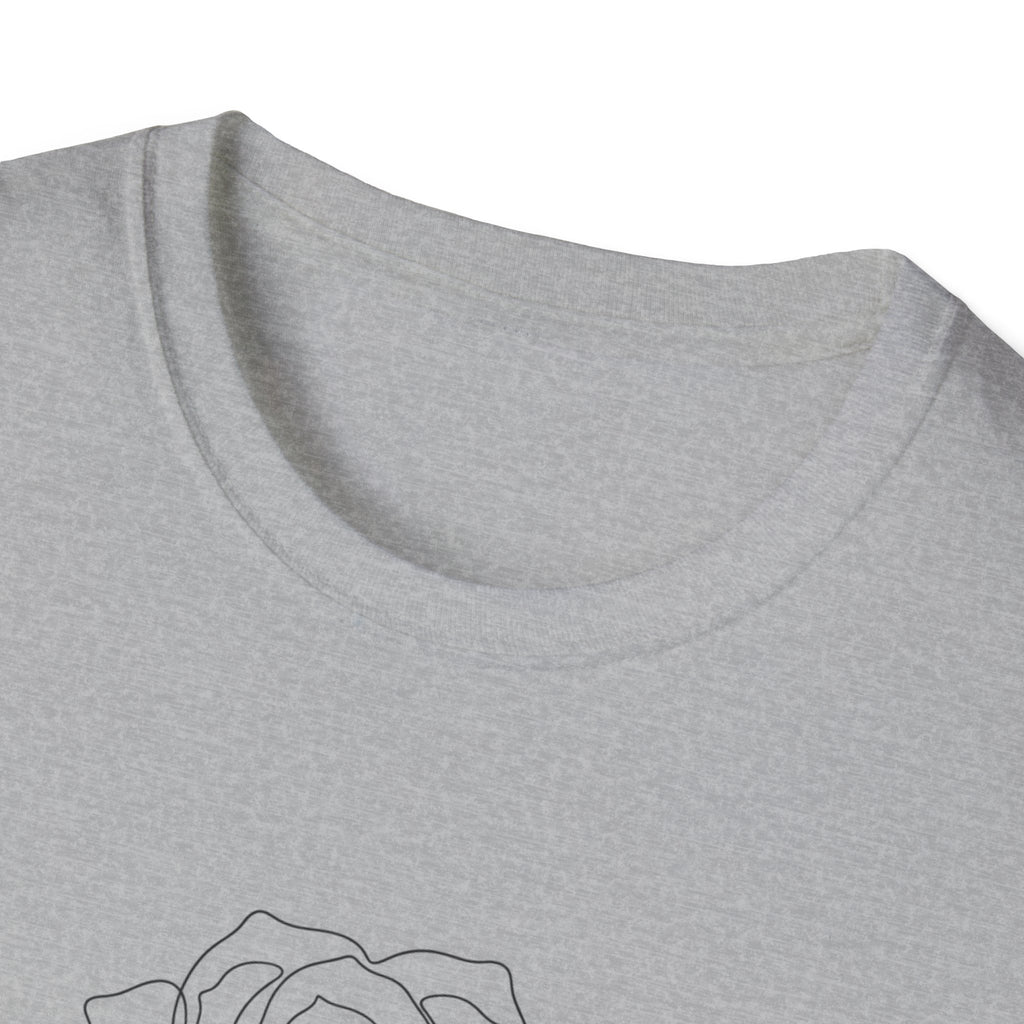 Rose - LineArt - Graphic Tee