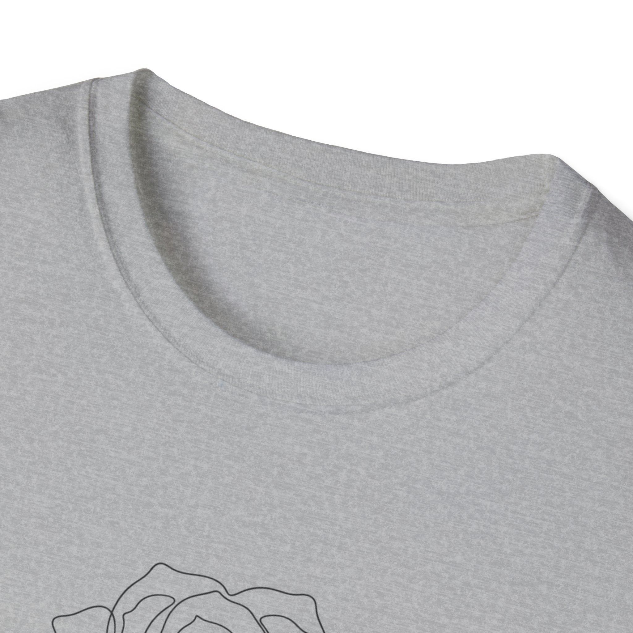 Rose - LineArt - Graphic Tee