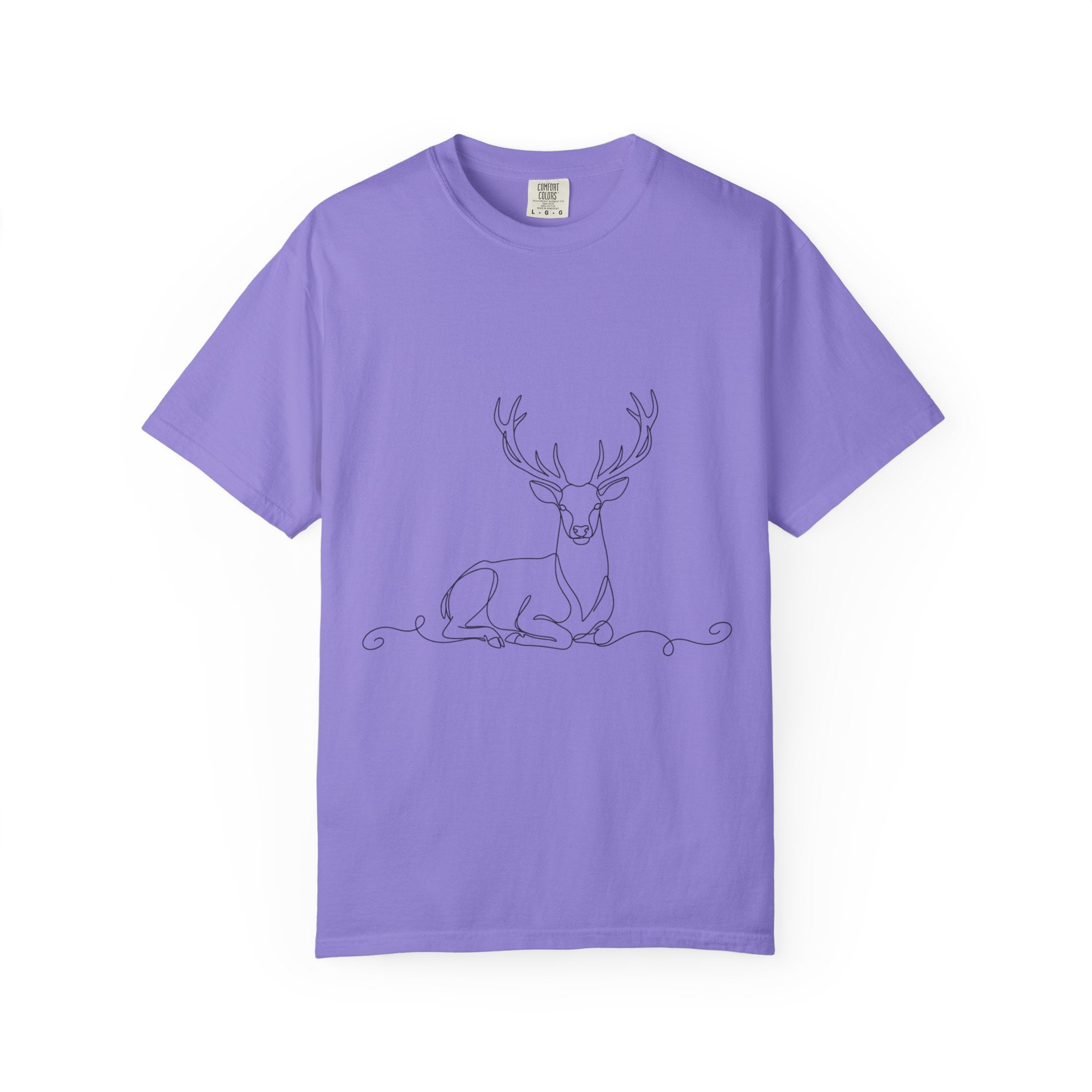 Deer - LineArt - Graphic Tee