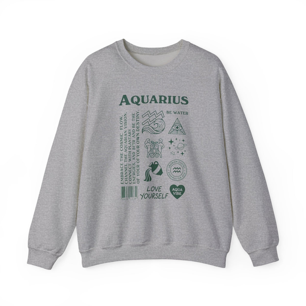 Zodiac - LineArt - Crewneck Sweatshirt