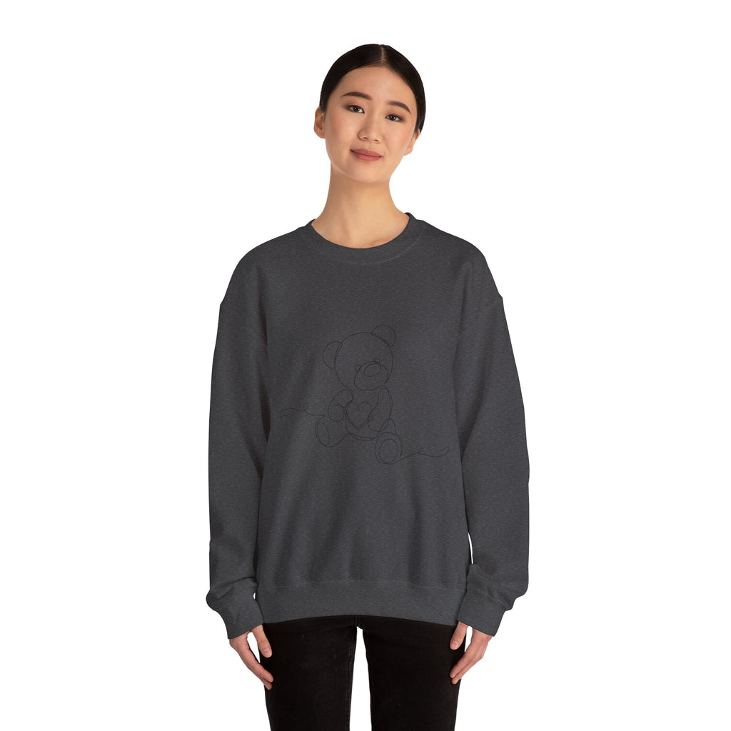 Puppy - LineArt - Crewneck Sweatshirt