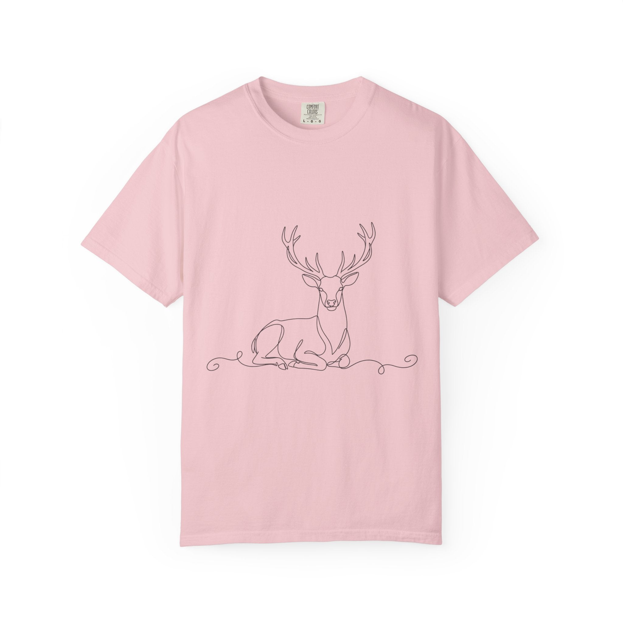 Deer - LineArt - Graphic Tee