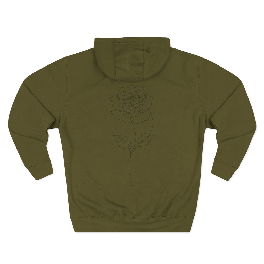 Rose - LineArt - Hoodie