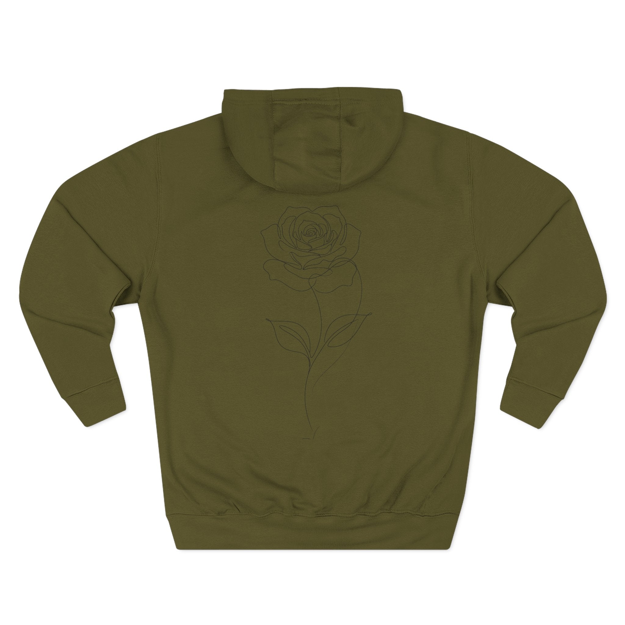 Rose - LineArt - Hoodie