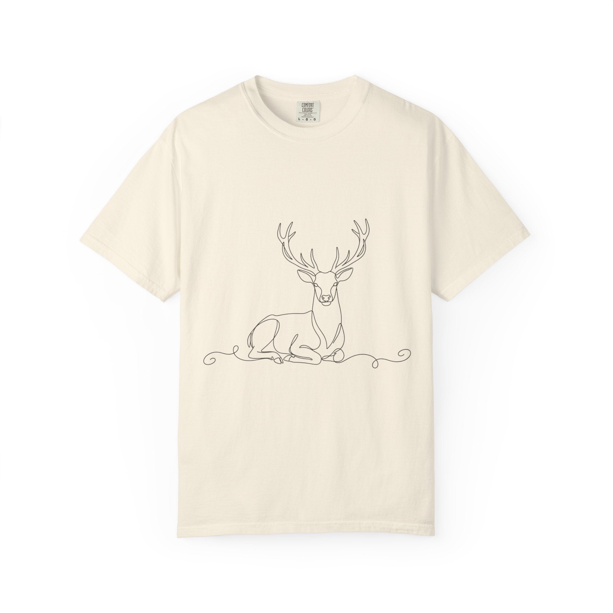 Deer - LineArt - Graphic Tee