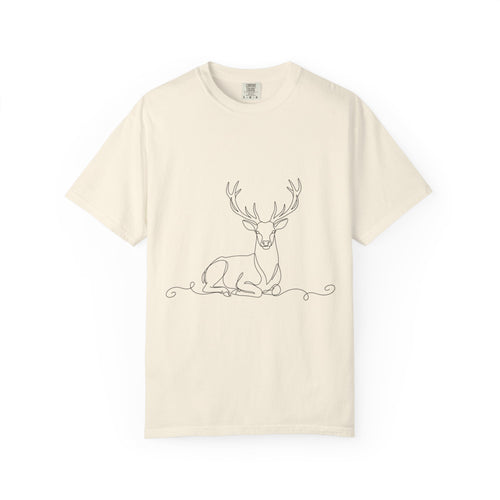 Deer - LineArt - Graphic Tee