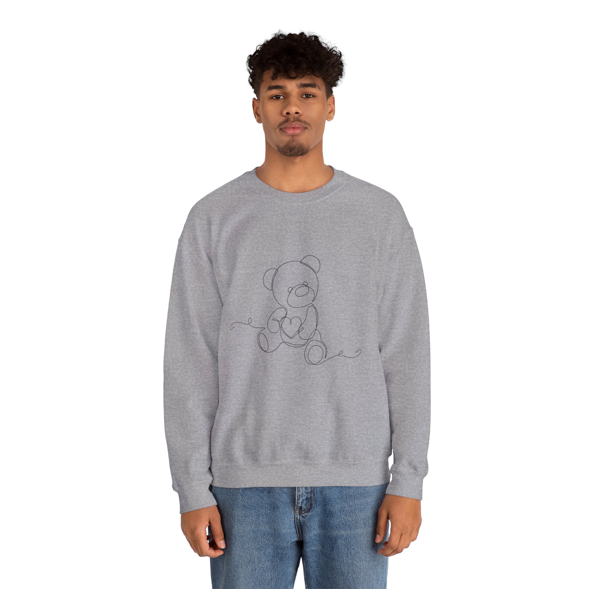 Teddy - LineArt - Crewneck Sweatshirt