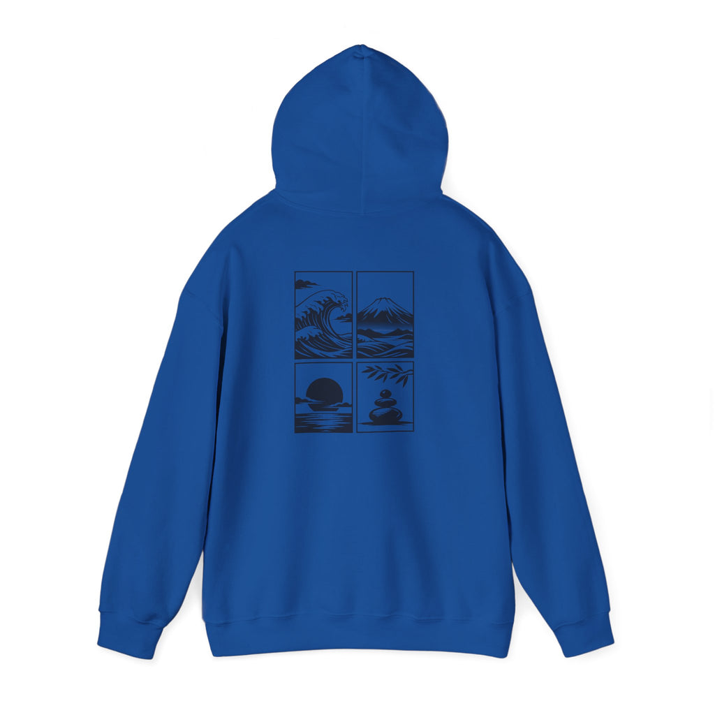 Zen Landscape - BasicPrint - Hoodie