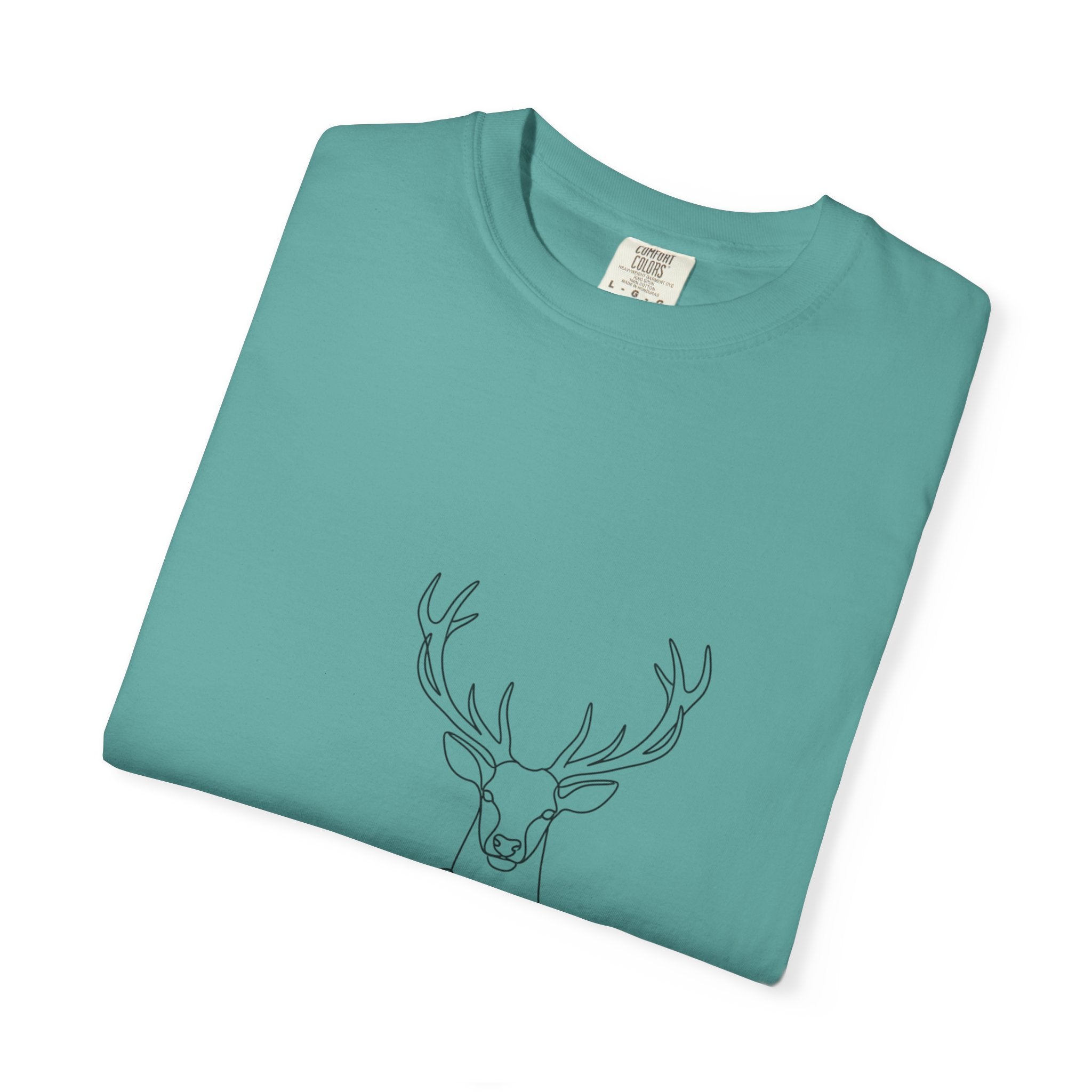 Deer - LineArt - Graphic Tee