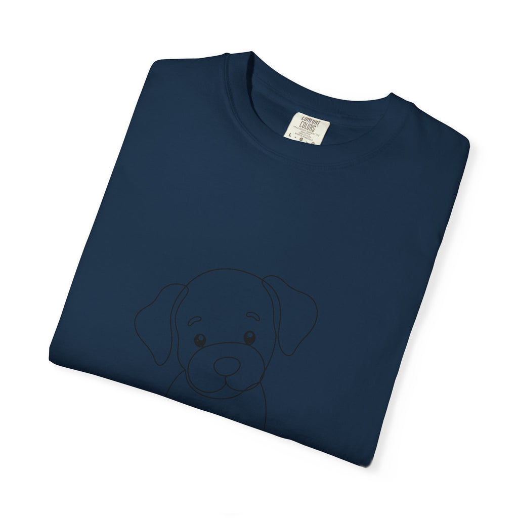 Puppy - LineArt - Graphic Tee